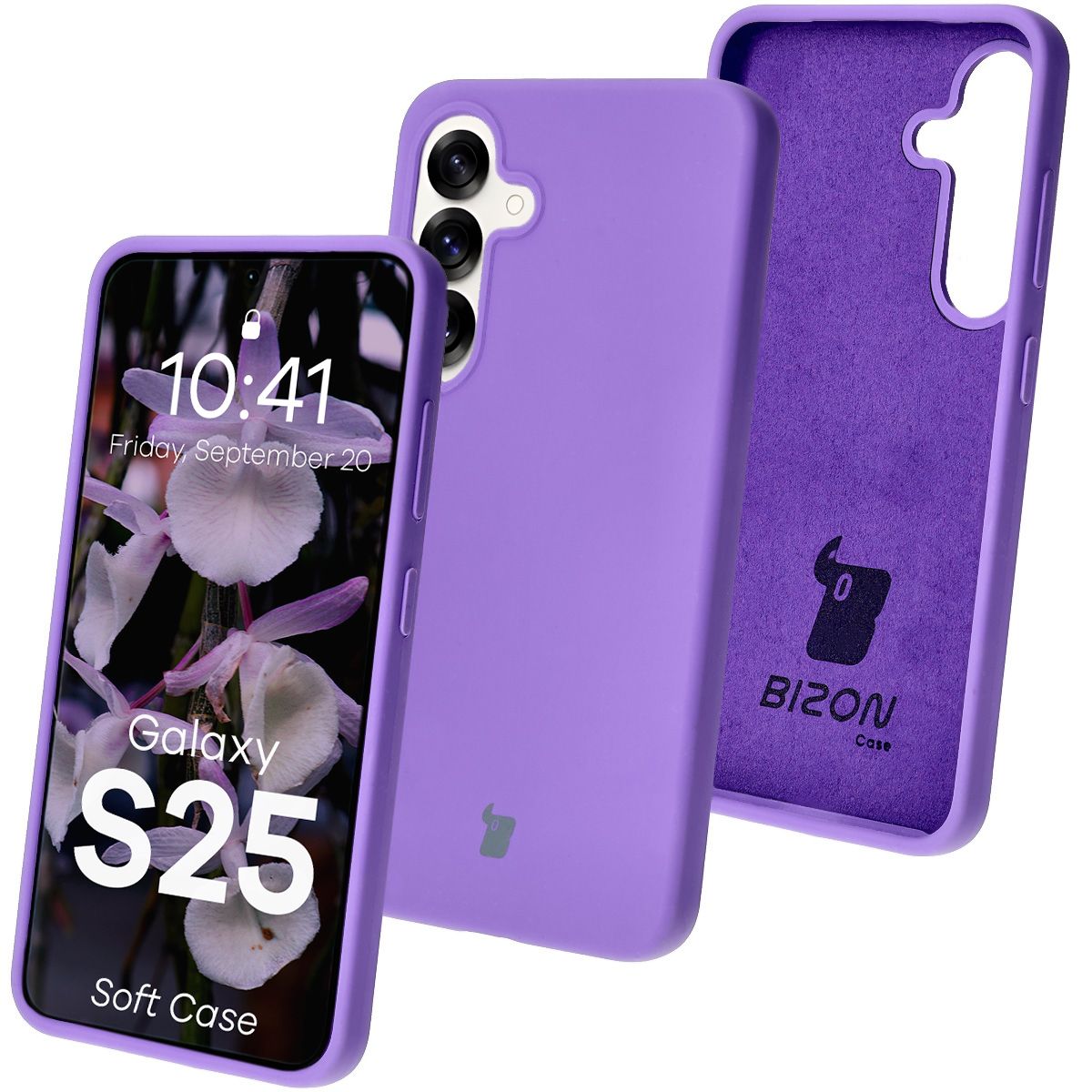 Silikonowe etui Bizon Soft Case do Samsung Galaxy S25